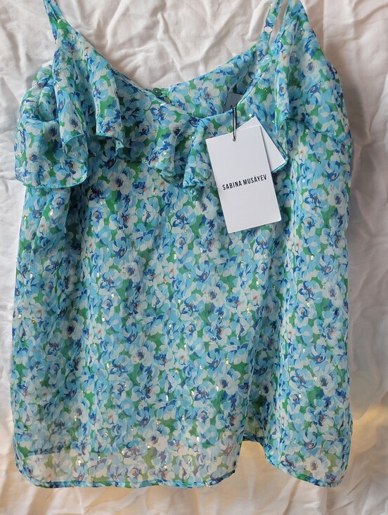 Sabina Musayev Tops - Beautifil Sabina Musayev Riesling Top NWT